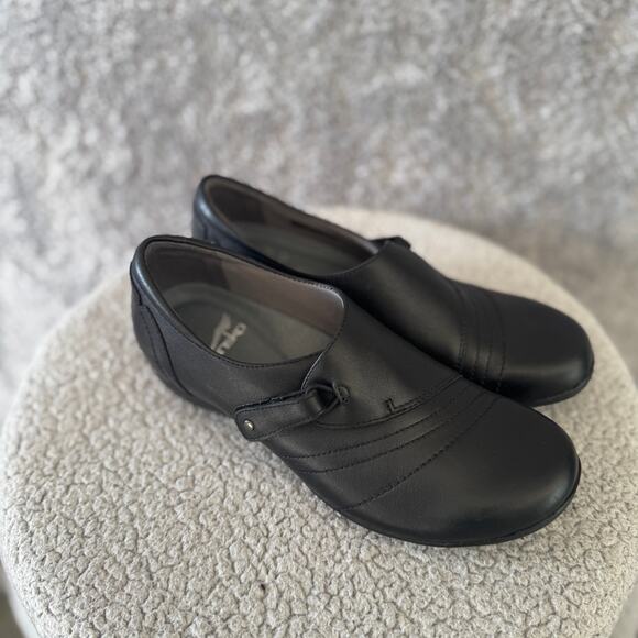 Dansko Franny Wide Black Shoe NWOT size 6.5/7-37 - Picture 7 of 12